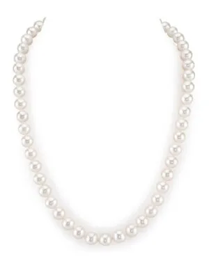 Classic White Freshwater Pearl Necklace