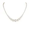 Gradient Smile Freshwater Pearl Necklace