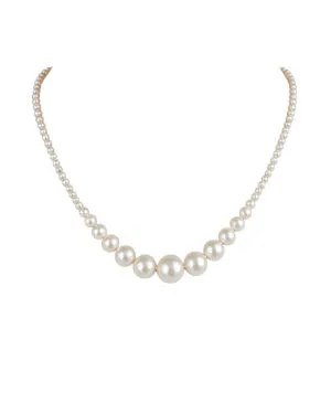 Gradient Smile Freshwater Pearl Necklace