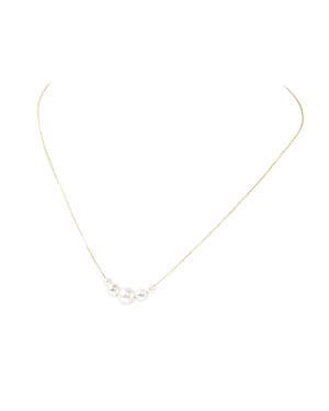 14K Gold Tincup Celeste Necklace