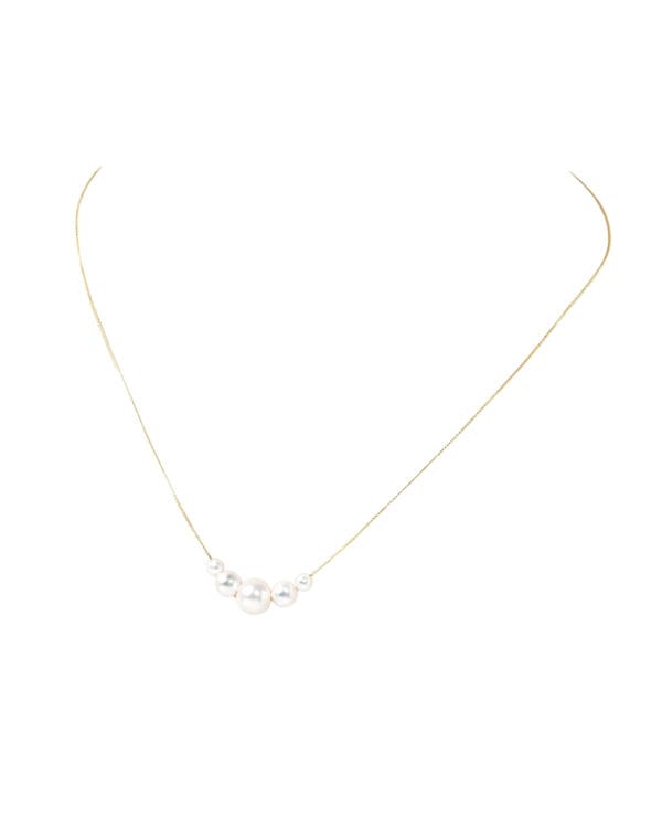 14K Gold Tincup Celeste Necklace