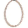 Timeless Minimalist Pink Freshwater Pearl Necklace – Classic Blush Pearl Strand