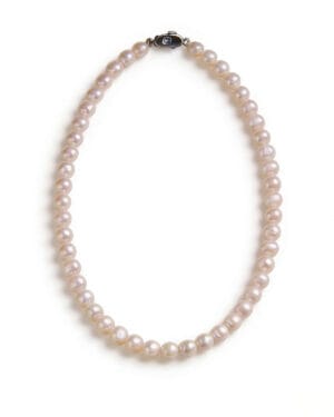 Timeless Minimal Freshwater Pearl Necklace