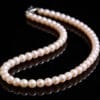 Timeless Minimalist Pink Freshwater Pearl Necklace – Classic Blush Pearl Strand
