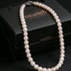 Timeless Minimalist Pink Freshwater Pearl Necklace – Classic Blush Pearl Strand